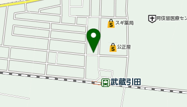 【専用アプリ必須駐車場】PARKING PAY PP 武蔵引田駅前第4の地図画像