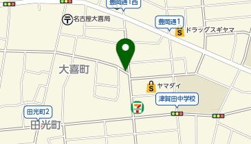 【専用アプリ必須駐車場】PARKING PAY ウイング大喜の地図画像