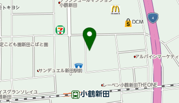【専用アプリ必須駐車場】PARKING PAY PP 小鶴新田駅前第1の地図画像