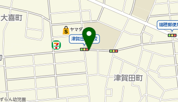 【専用アプリ必須駐車場】PARKING PAY パーキングペイ津賀田町の地図画像