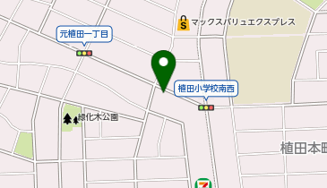 【専用アプリ必須駐車場】PARKING PAY AM元植田二丁目P17番の地図画像