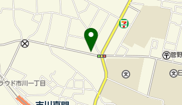 【専用アプリ必須駐車場】PARKING PAY エスカーラ真間駐車場の地図画像