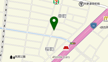 【専用アプリ必須駐車場】PARKING PAY 木更津市幸町パーキングの地図画像