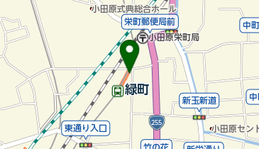 【専用アプリ必須駐車場】PARKING PAY 小田原市栄町3丁目の地図画像