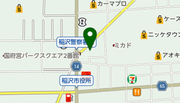 【専用アプリ必須駐車場】PARKING PAY グリーンハイムタジマAの地図画像