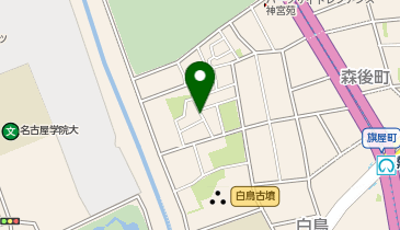 【専用アプリ必須駐車場】PARKING PAY 旗屋西第1駐車場の地図画像