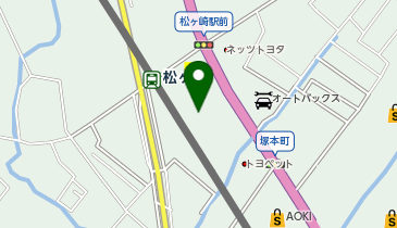 【専用アプリ必須駐車場】PARKING PAY 松ヶ崎駅駐車場の地図画像