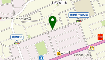 【専用アプリ必須駐車場】PARKING PAY 緑町緑ケ丘駐車場の地図画像