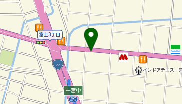 【専用アプリ必須駐車場】PARKING PAY ユコーネの地図画像