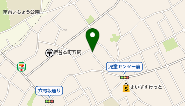 【専用アプリ必須駐車場】PARKING PAY 渋谷区本町5丁目の地図画像