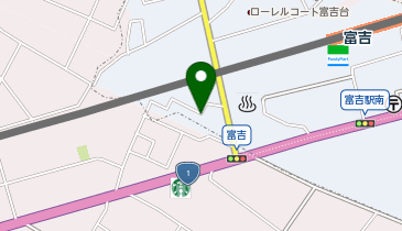 【専用アプリ必須駐車場】PARKING PAY 富吉駅踏切南駐車場の地図画像