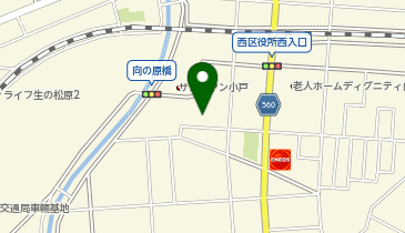 【専用アプリ必須駐車場】PARKING PAY アリエス姪浜西駐車場の地図画像