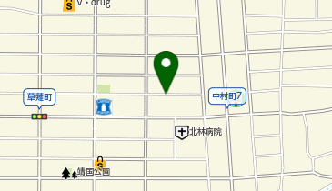 【専用アプリ必須駐車場】PARKING PAY パーキングペイ中村町の地図画像