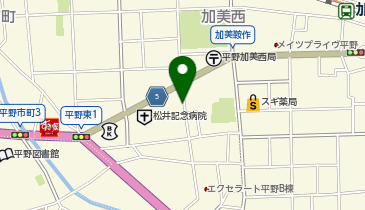 【専用アプリ必須駐車場】PARKING PAY 加美西2丁目パーキングの地図画像