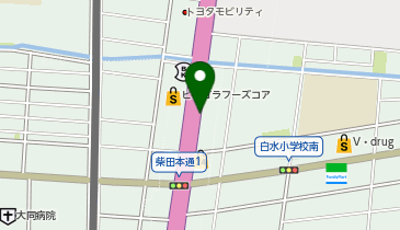 【専用アプリ必須駐車場】PARKING PAY パーキングペイ柴田本通の地図画像