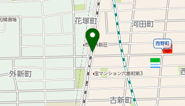 【専用アプリ必須駐車場】PARKING PAY パーキングペイ中新駐車場の地図画像