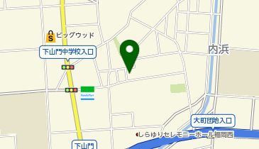 【専用アプリ必須駐車場】PARKING PAY ピュール姪浜駐車場の地図画像