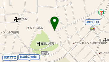 【専用アプリ必須駐車場】PARKING PAY ポラリス高取駐車場の地図画像