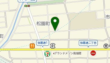 【専用アプリ必須駐車場】PARKING PAY COCOAS 瑞穂校の地図画像
