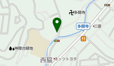【専用アプリ必須駐車場】PARKING PAY ハイツ多聞2〇の地図画像