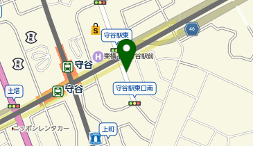 【専用アプリ必須駐車場】PARKING PAY PP 守谷駅前第24の地図画像