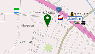 【専用アプリ必須駐車場】PARKING PAY パーキングペイ北山台の地図画像