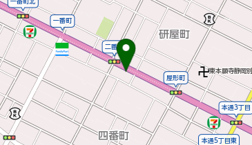 【専用アプリ必須駐車場】PARKING PAY しずなびパーキング二番町の地図画像