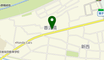 【専用アプリ必須駐車場】PARKING PAY パーキングペイ香流橋の地図画像
