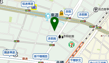 【専用アプリ必須駐車場】PARKING PAY パーキングペイ葵3丁目の地図画像