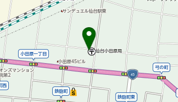 【専用アプリ必須駐車場】PARKING PAY 大行院丁スクエア駐車場の地図画像