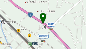 【専用アプリ必須駐車場】PARKING PAY PP 前後駅前第3の地図画像
