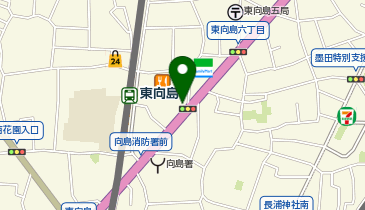 【専用アプリ必須駐車場】PARKING PAY パーキングペイ東向島の地図画像