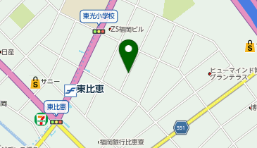 【専用アプリ必須駐車場】PARKING PAY ラシュール・イン東比恵の地図画像