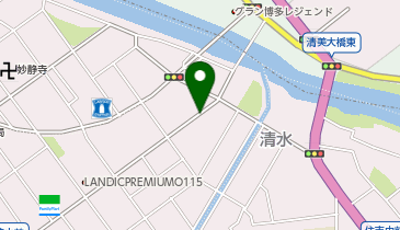 【専用アプリ必須駐車場】PARKING PAY セイワパーク大楠1丁目の地図画像