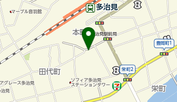 【専用アプリ必須駐車場】PARKING PAY PP 多治見駅前第5の地図画像