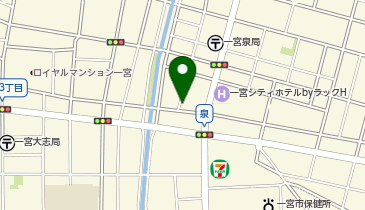 【専用アプリ必須駐車場】PARKING PAY PP 一宮泉第1の地図画像