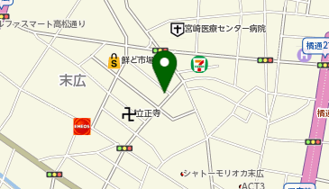 【専用アプリ必須駐車場】PARKING PAY サンキューパーキング元宮の地図画像