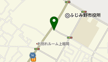 カーオアシス上野台の地図画像