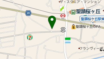 カーオアシス桜ヶ丘の地図画像