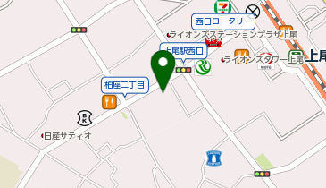カーオアシス上尾西口大駐車場の地図画像