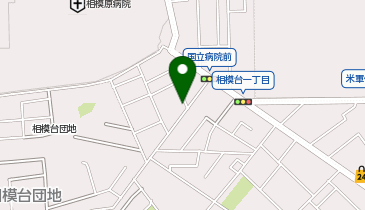 カーオアシス相模台1丁目駐車場の地図画像