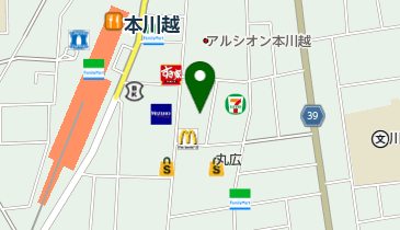 らくだプラザ新富町1の地図画像