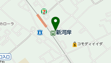 らくだプラザ新河岸1の地図画像