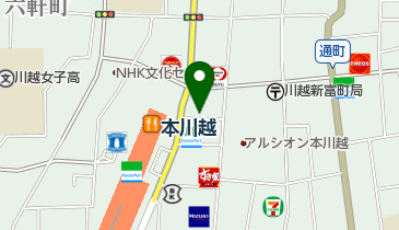らくだプラザ本川越2の地図画像