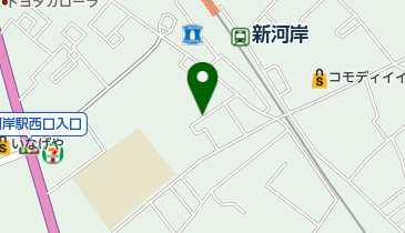 らくだプラザ新河岸2の地図画像