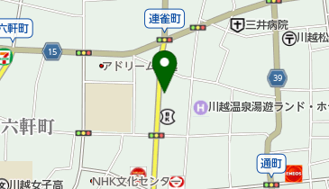 らくだプラザ本川越3の地図画像