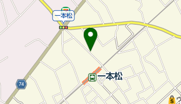 らくだプラザ一本松1の地図画像