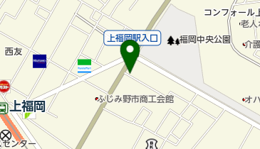 らくだプラザ上福岡1の地図画像