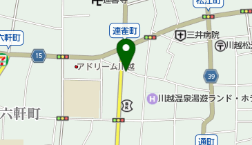 らくだプラザ本川越6の地図画像