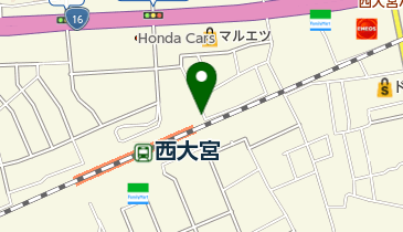 らくだプラザ西大宮1の地図画像